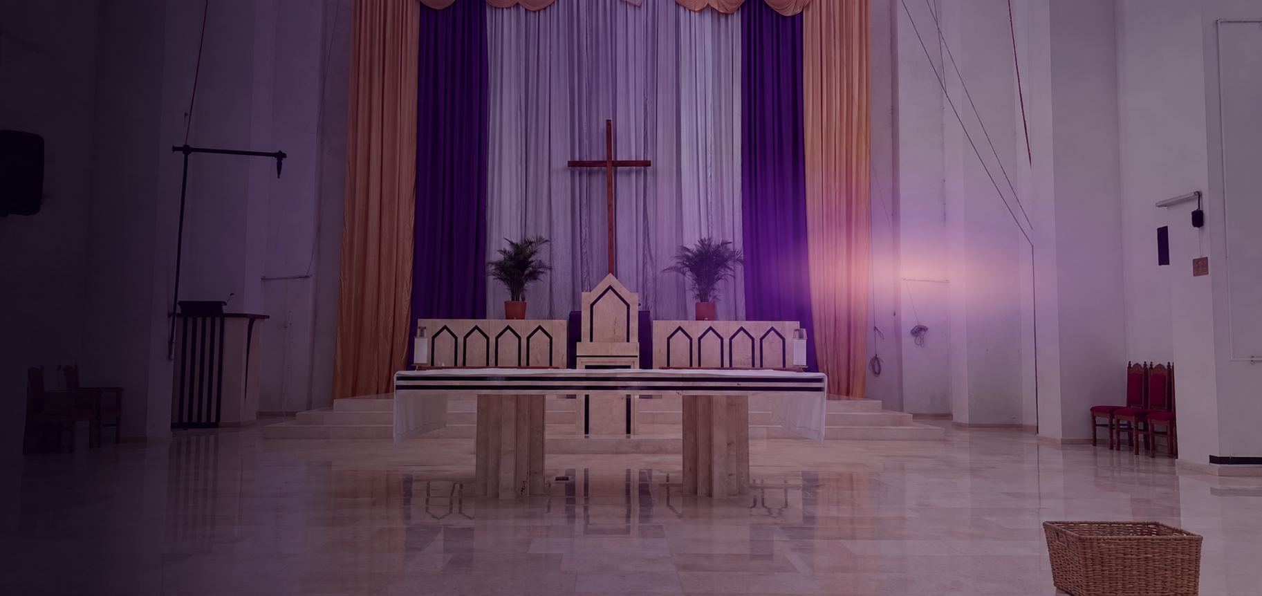 Blessed Jesus World Church sanctuary