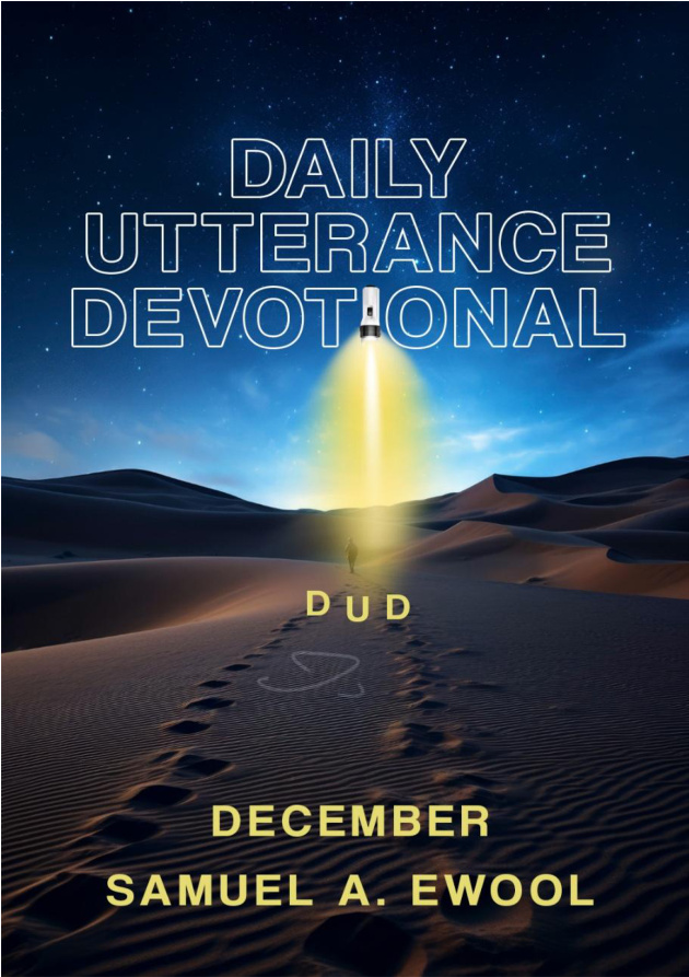 Daily Utterance Devotional December 2025 cover