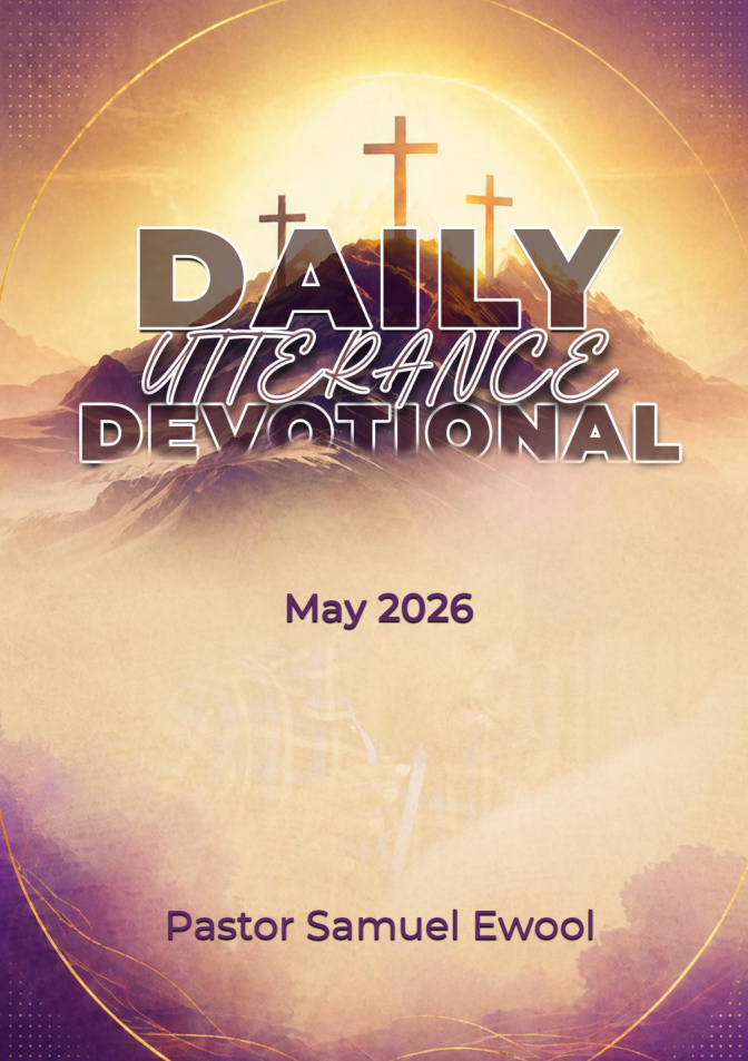 Daily Utterance Devotional May 2026 cover