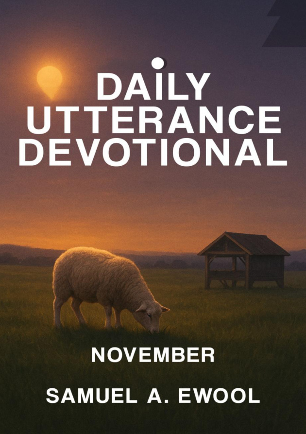 Daily Utterance Devotional November 2025 cover